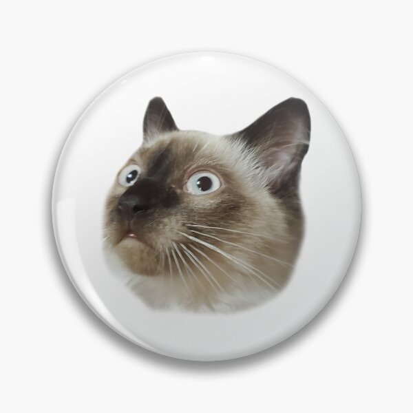 Item preview, Less Concerned Ragdoll Cat Emoji designed and sold by SpyderBonesInk.
