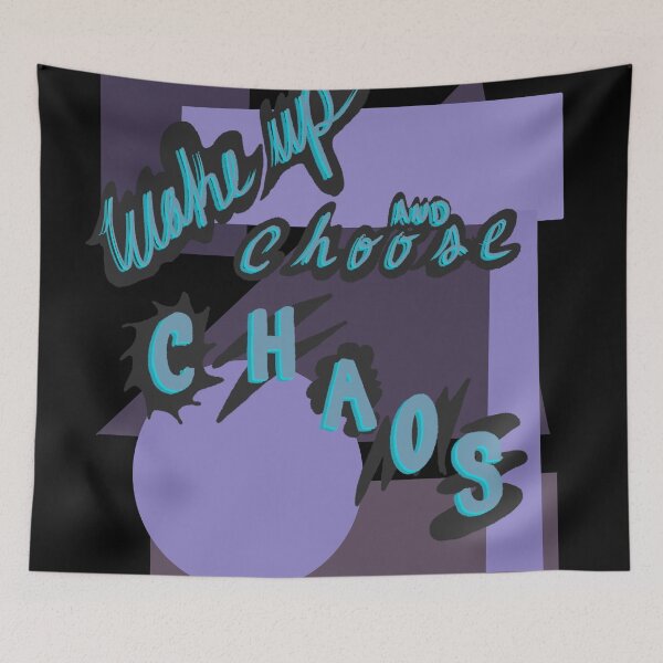 Item preview, Wake Up and Choose Chaos designed and sold by MqBelle.