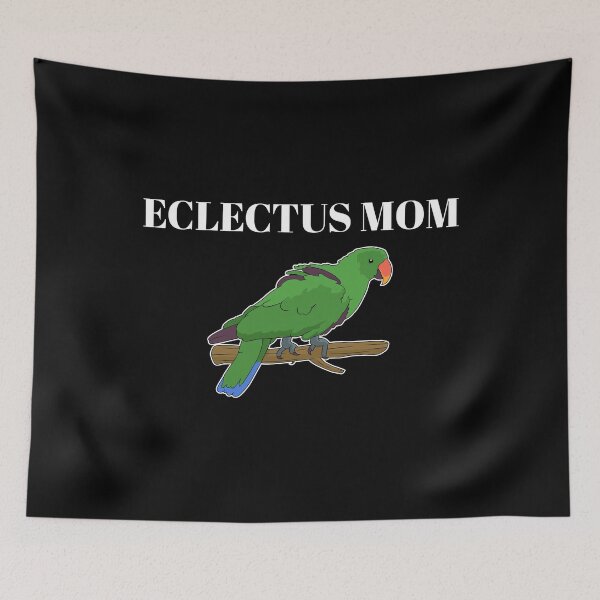 Item preview, Funny Parakeet Parrot Lover Eclectus Mom design designed and sold by jakehughes2015.