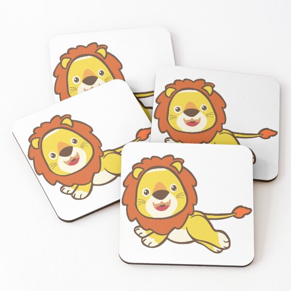 Item preview, Happy running lion designed and sold by byTheBrothers.