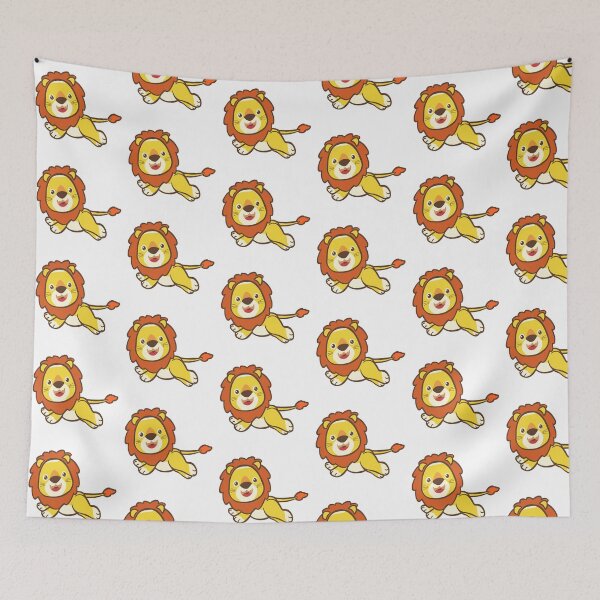 Item preview, Happy running lion designed and sold by byTheBrothers.