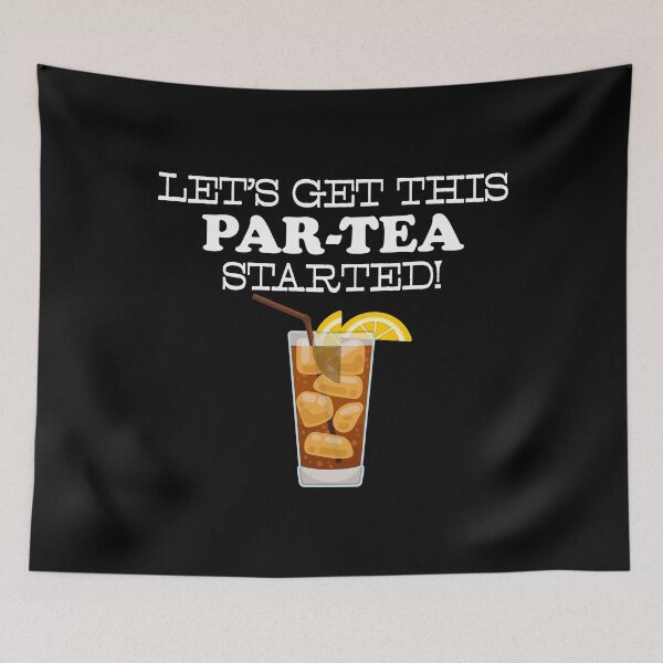 Item preview, Funny Part-tea Long Island Iced Tea Pun product designed and sold by jakehughes2015.