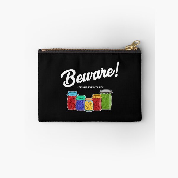 Item preview, Funny Pickling Beware I Pickle Everything print designed and sold by jakehughes2015.