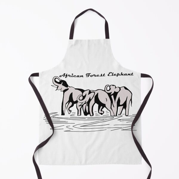 Item preview, Elephant. African Forest Elephant. Family of gray elephants. designed and sold by ZheltakovaIana.
