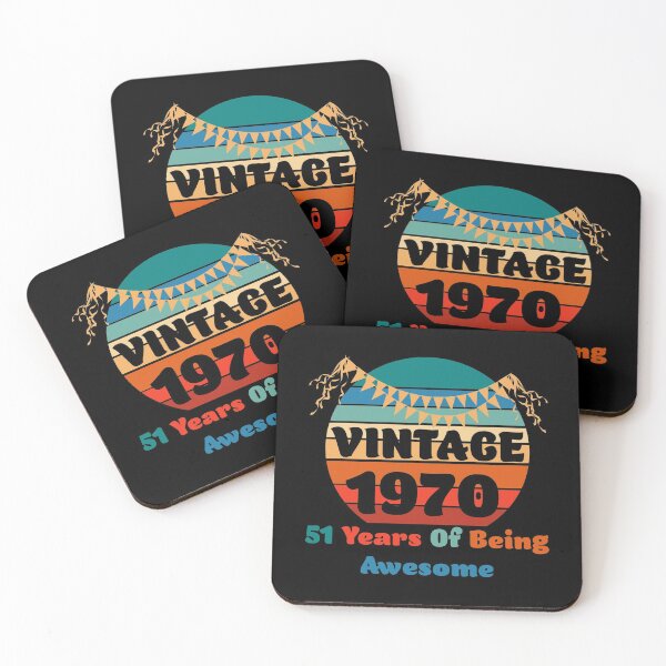Item preview, Vintage 1970 - 51th Birthday designed and sold by Rami Khalifah.