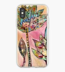 Tall lotus iPhone Case