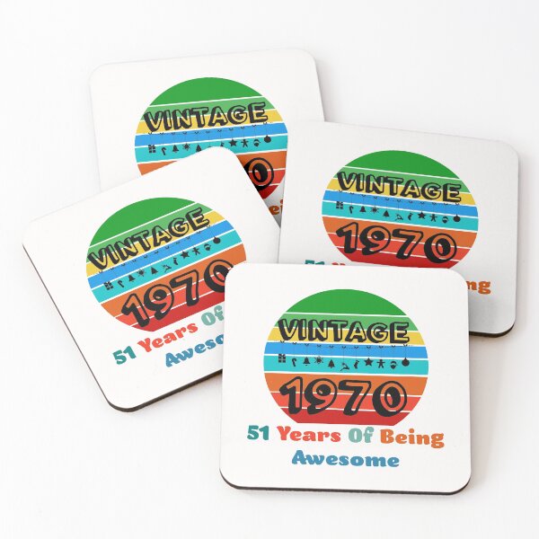 Item preview, Vintage 1970 - 51th Birthday designed and sold by Rami Khalifah.