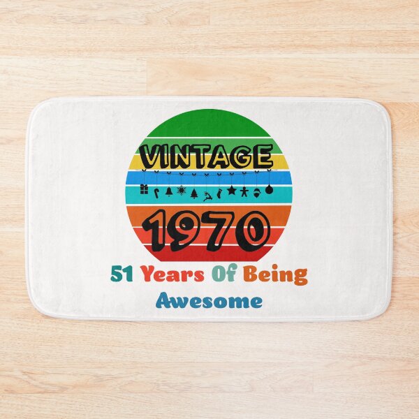 Item preview, Vintage 1970 - 51th Birthday designed and sold by Rami Khalifah.