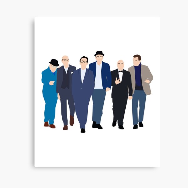 Madness Old gang Band Line Up Inspired Artwork | Vector | Fan Art Canvas Print