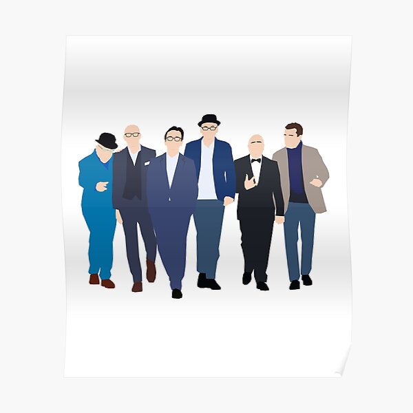 Madness Old gang Band Line Up Inspired Artwork | Vector | Fan Art Poster