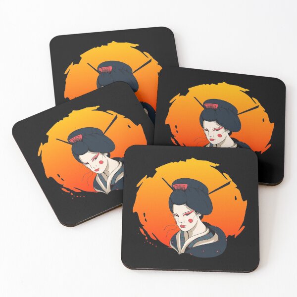 Item preview, Geisha At A Beautiful Sunset designed and sold by Paulina Vanlife.