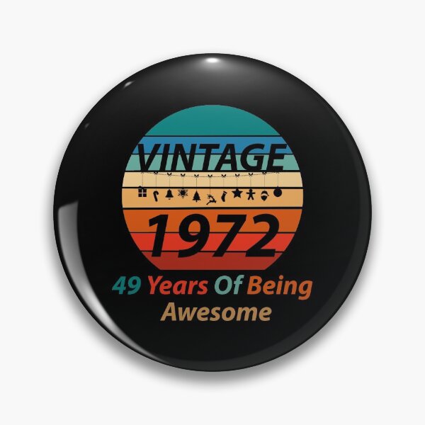 Item preview, Vintage 1972 - 49th Birthday designed and sold by Rami Khalifah.