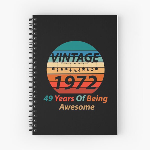 Item preview, Vintage 1972 - 49th Birthday designed and sold by Rami Khalifah.