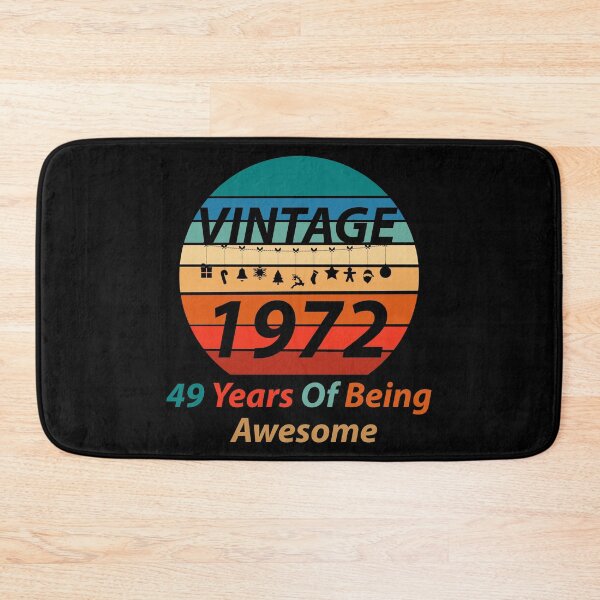 Item preview, Vintage 1972 - 49th Birthday designed and sold by Rami Khalifah.