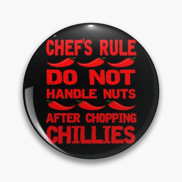 Item preview, Chef's Chilli Chopping Rule Funny Fathers Day Cheeky Witch® designed and sold by cheekywitch.