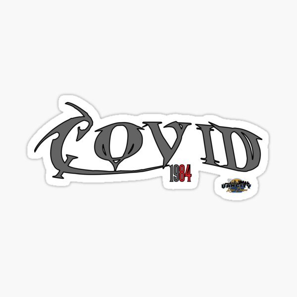Item preview, COVID 1984 designed and sold by Elliot Klugh.