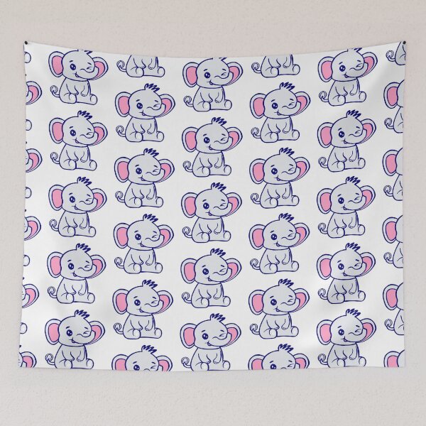 Item preview, Happy elephant designed and sold by byTheBrothers.