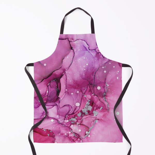 Item preview, Magenta Chrome Abstract Ink designed and sold by Olga Shvartsur.