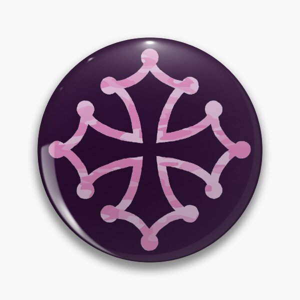 Item preview, Original, Colorful and Modern Occitan Cross, Occitania, Occitanie. designed and sold by REDPRINT Studio.