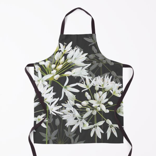 Ramsons - Wild Garlic - White Flowers Apron