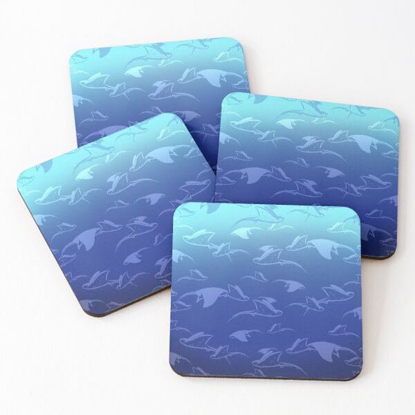 Item preview, Gradient Sea Flap Flaps designed and sold by Reccallection.