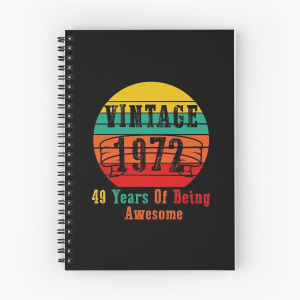 Item preview, Vintage 1972 - 49th Birthday designed and sold by Rami Khalifah.