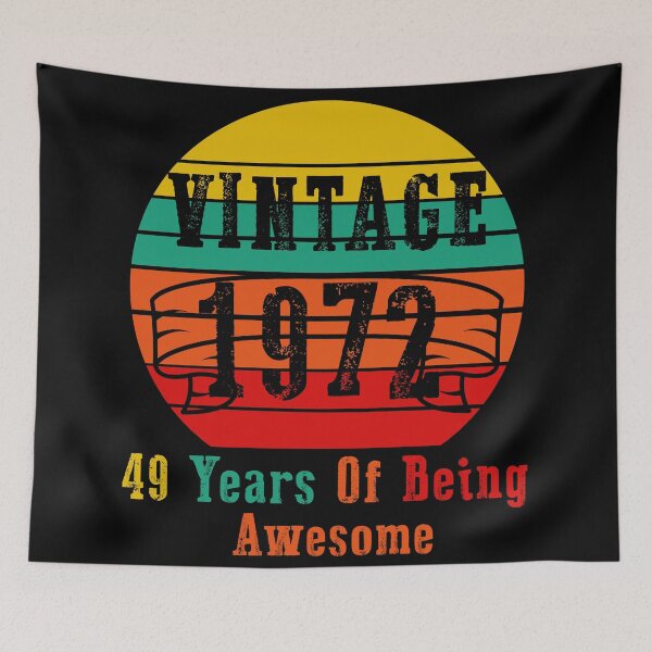 Item preview, Vintage 1972 - 49th Birthday designed and sold by Rami Khalifah.
