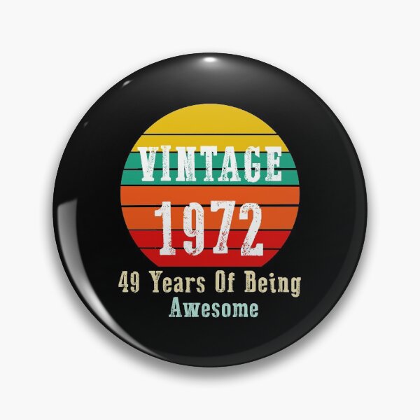 Item preview, Vintage 1972 - 49th Birthday designed and sold by Rami Khalifah.