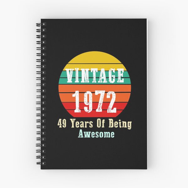 Item preview, Vintage 1972 - 49th Birthday designed and sold by Rami Khalifah.