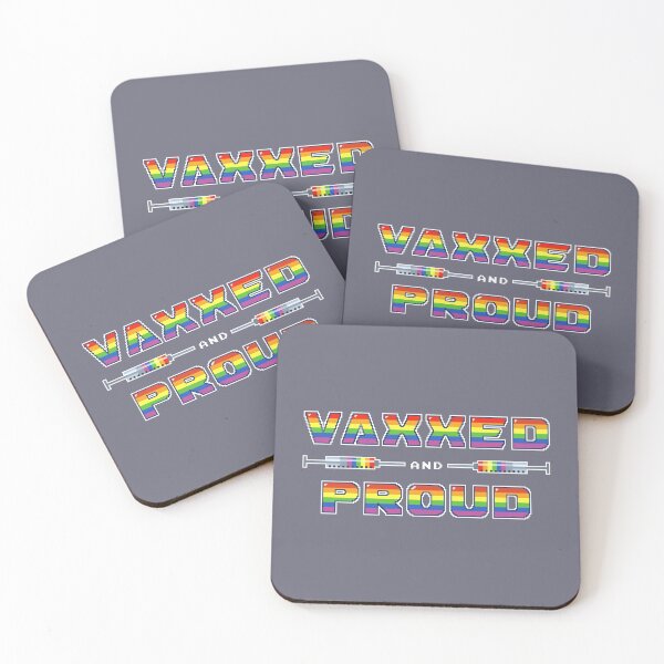 Item preview, Vaxxed and Proud. Take pride in your vaccination. designed and sold by pixeltogs.
