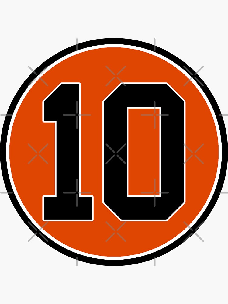 Earl Weaver #4 Jersey Number Sticker for Sale by StickBall