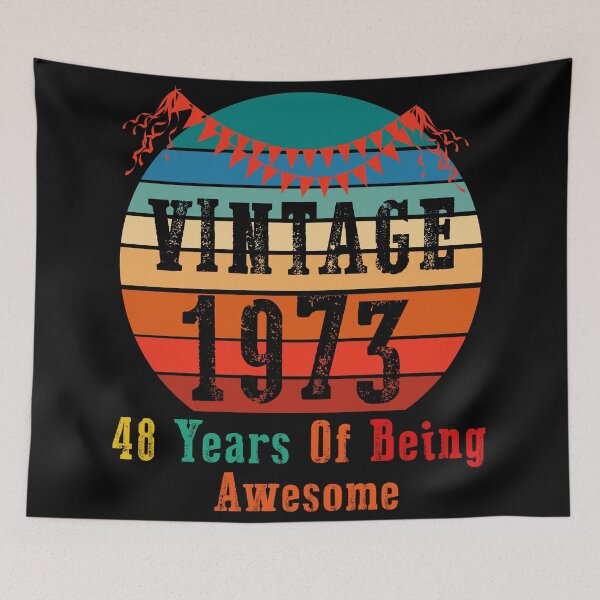 Item preview, Vintage 1973 - 48th Birthday designed and sold by Rami Khalifah.