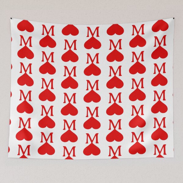 Item preview, Heart with letter initial M designed and sold by ronaldsonou.