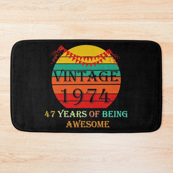 Item preview, Vintage 1974 - 47th Birthday designed and sold by Rami Khalifah.