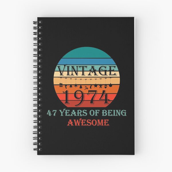 Item preview, Vintage 1974 - 47th Birthday designed and sold by Rami Khalifah.