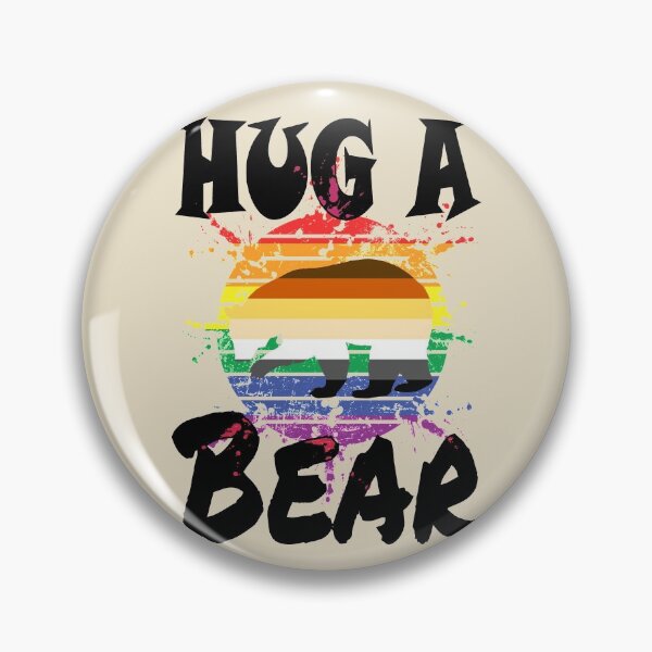 Item preview, LGBTQ design, Hug a Bear #12 designed and sold by Hypnotees.