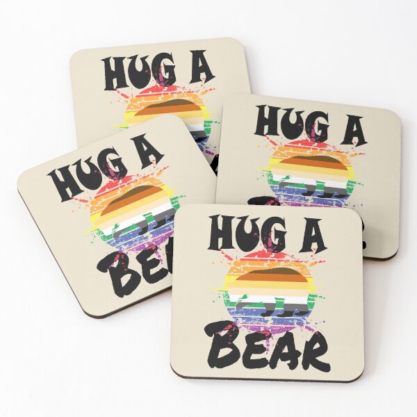 Item preview, LGBTQ design, Hug a Bear #12 designed and sold by Hypnotees.