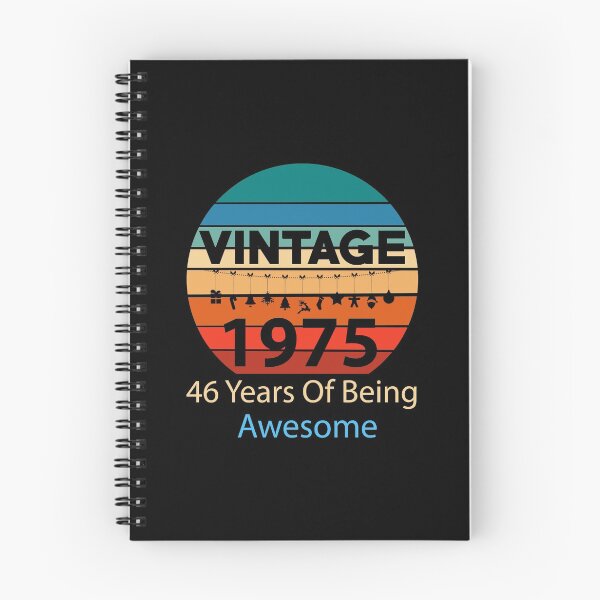 Item preview, Vintage 1975 - 46th Birthday designed and sold by Rami Khalifah.