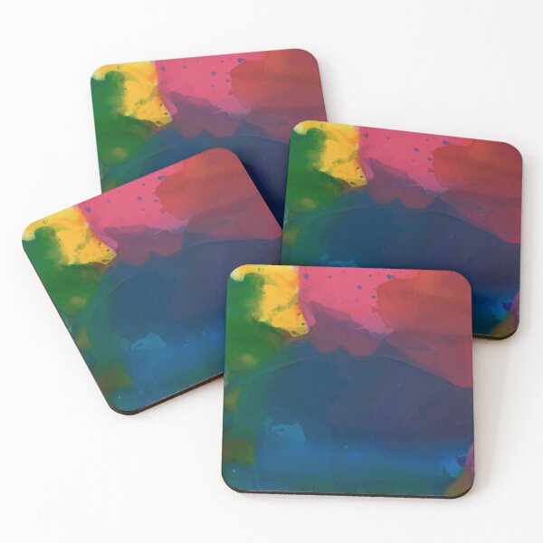 Item preview, Artistic Rainbow colourful Print designed and sold by JosTees96.