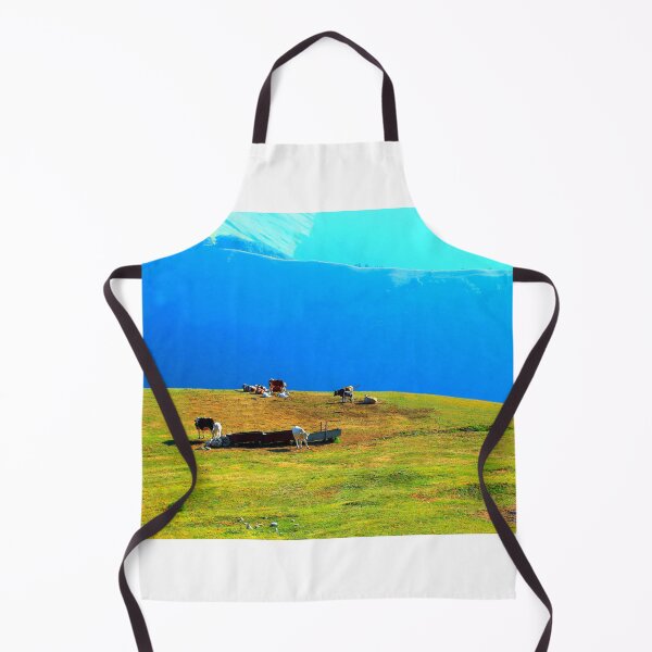 Item preview, View at a Sibillini mountain ridge, meadows and bovines designed and sold by Kristina Drozd.