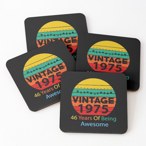 Item preview, Vintage 1975 - 46th Birthday designed and sold by Rami Khalifah.