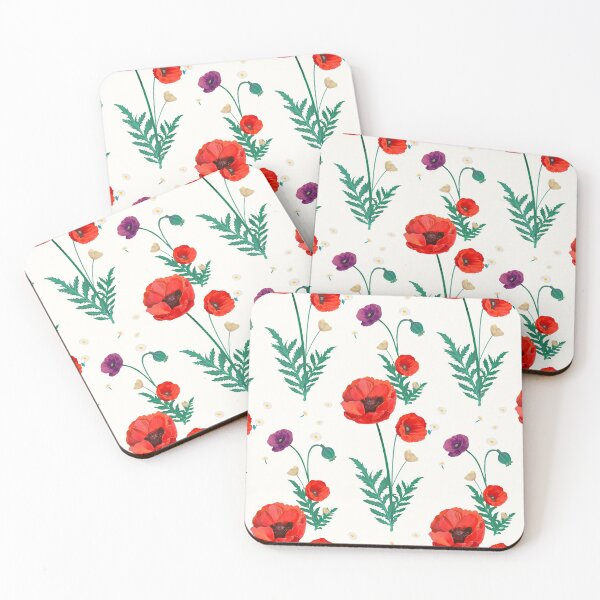 Item preview, “Perky Poppies” designed and sold by FarmersCottage.