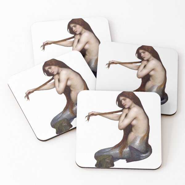 Item preview, John William Waterhouse - A Mermaid designed and sold by elinaarbidane.