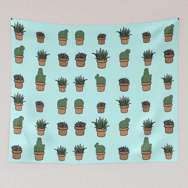 Aperçu de l'œuvre Cacti Party créée et vendue par MoonBuckets.