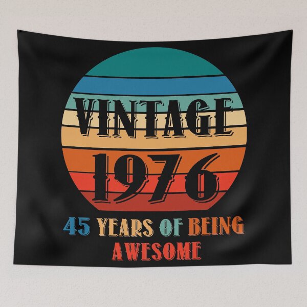 Item preview, Vintage 1976 - 45th Birthday designed and sold by Rami Khalifah.