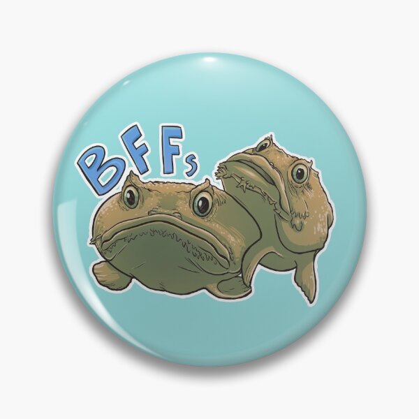 Item preview, Oyster Toadfish BFFs designed and sold by CatharticOutlet.