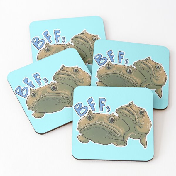 Item preview, Oyster Toadfish BFFs designed and sold by CatharticOutlet.