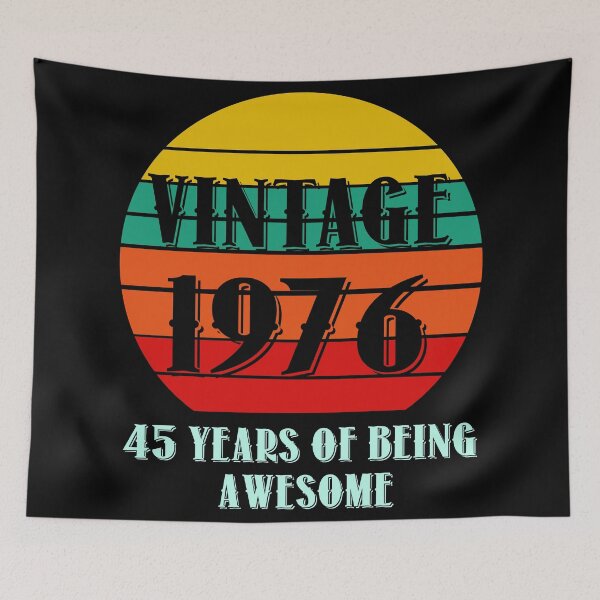 Item preview, Vintage 1976 - 45th Birthday designed and sold by Rami Khalifah.