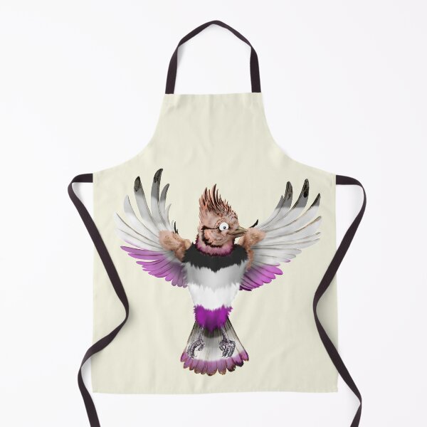 Item preview, ^ Bandera del orgullo asexual | Pájaro de dibujos animados designed and sold by Snootrac.