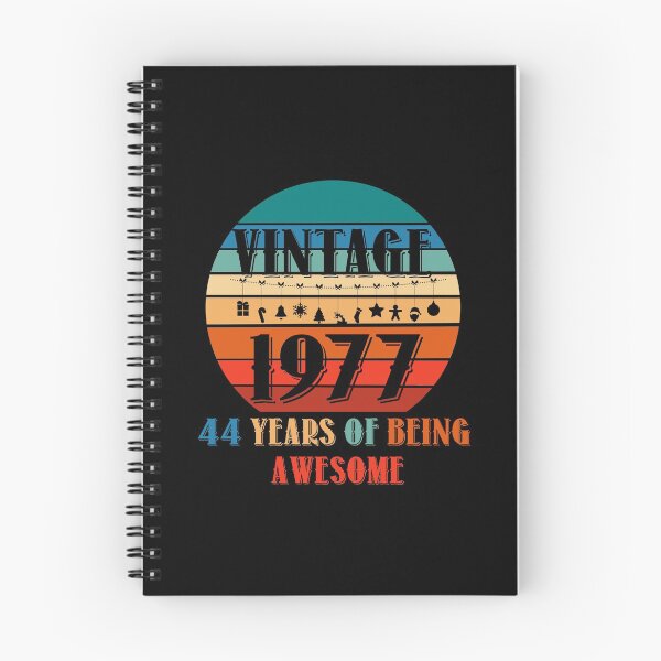 Item preview, Vintage 1977 - 44th Birthday designed and sold by Rami Khalifah.